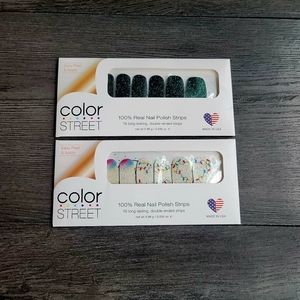 Bundle of Color Street Nail Polish Strips | Two (2) Holiday Designs